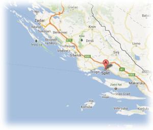 Split Coast from Google Maps