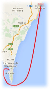 Duquesa to Gibraltar by sea